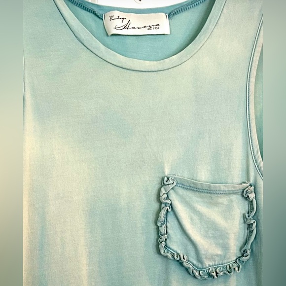Vintage Havana Ruffle Hem Tank Top - Picture 5 of 5
